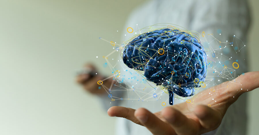 intelligence brain ai digtal 3d artificial intelligence