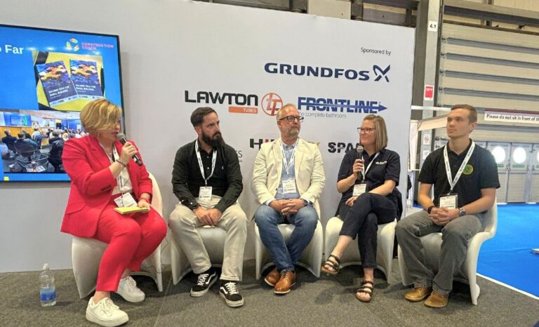 Confident portrait of Katheryn Poppitt, illustrating her transformation through the Women in Leadership programme.