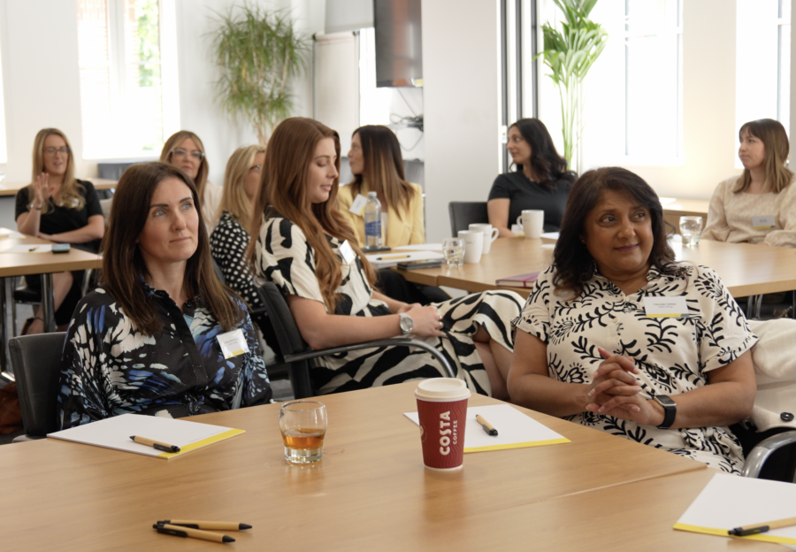 Women at Vistry in group training